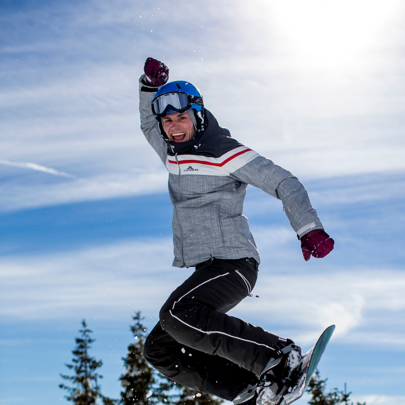 Snowboard Jump