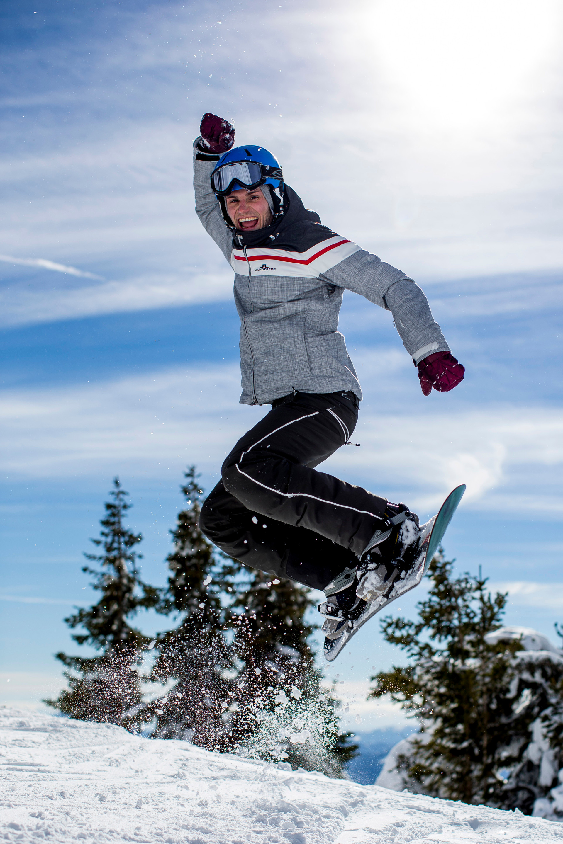 Snowboard Jump