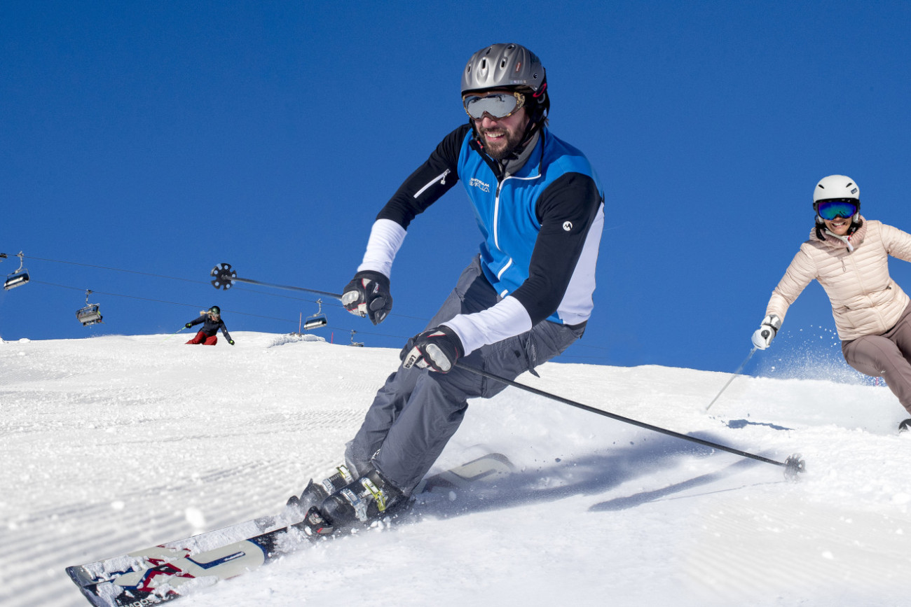 Skifahren am Lachtal