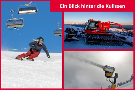 Blick hinter die Kulissen