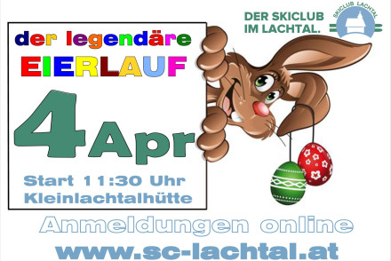 Der legendäre Eierlauf