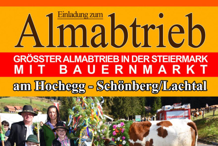 Almabtrieb am Hochegg